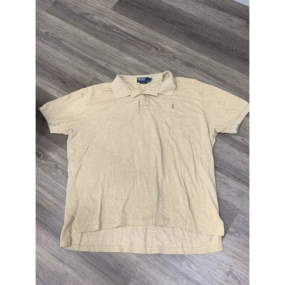 Polo Ralph Lauren short sleeve Men's Pima Cotton Polo‎ Size XXL